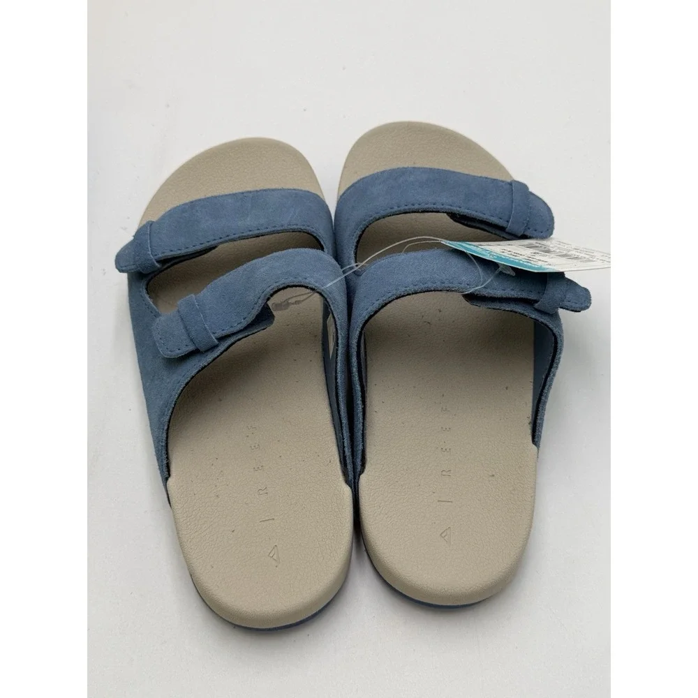 Reef Kids Ojai Sandals Suede Dusk Blue New Size 4 Boys Girls MSRP: $39.99